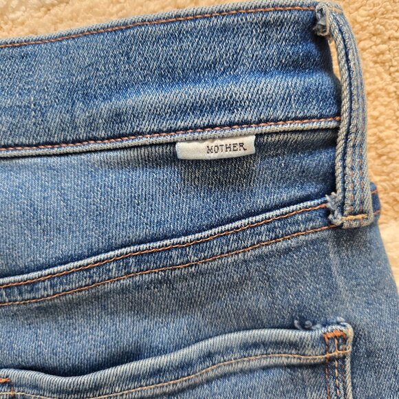MOTHER Denim, Tomcat Roller Fray, Size 24 - Picture 5 of 8